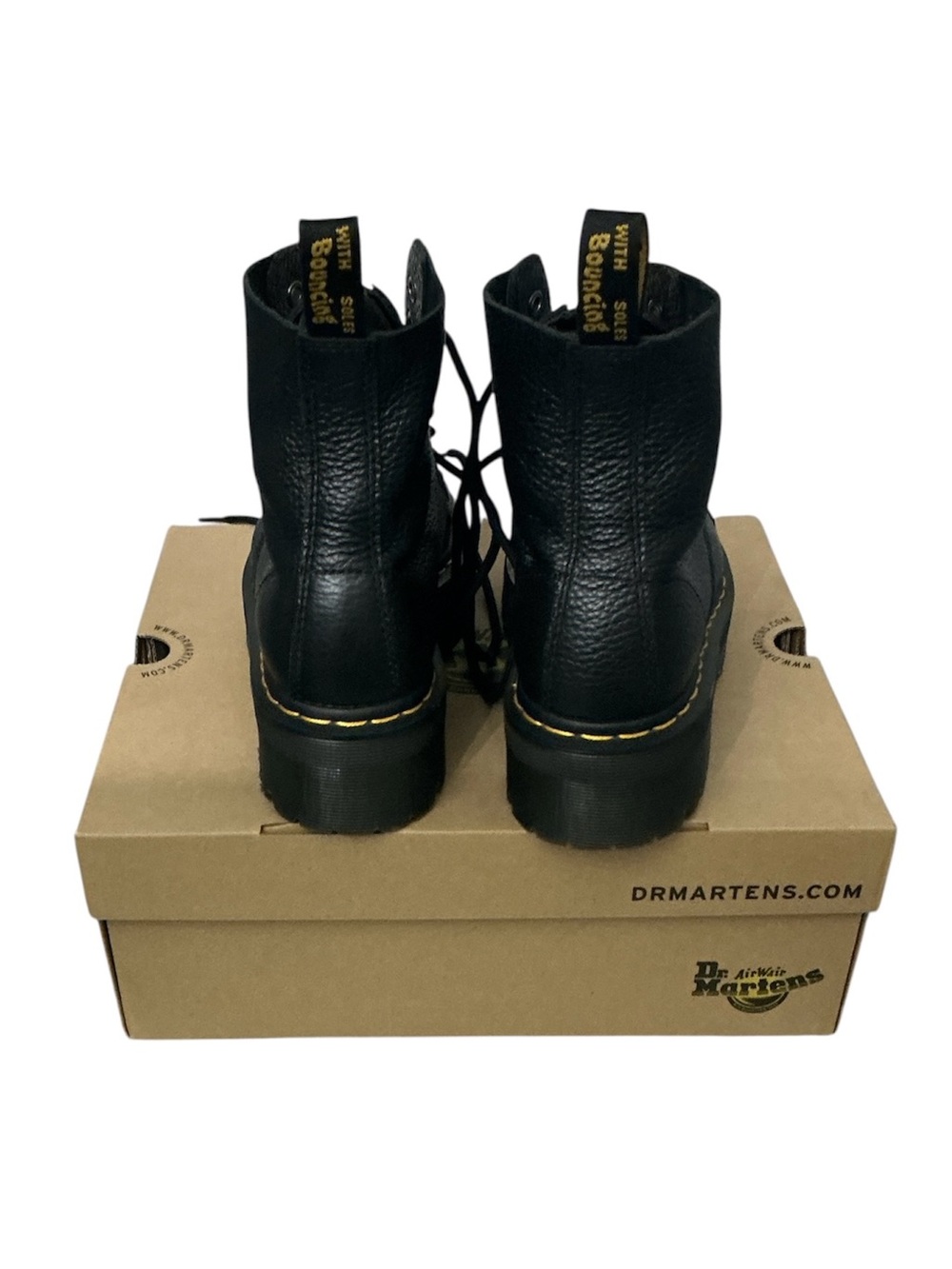 Dr. Martens Sinclair Front Zip Platform Combat Boot - Picture 4 of 15